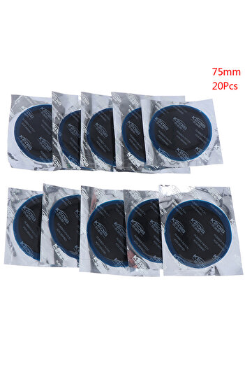 Choice 75mm 20pcs Inner Tube Puncture Repair Kit Car Van Bike Truck Tire Tyre Patches Light Weight ultra th