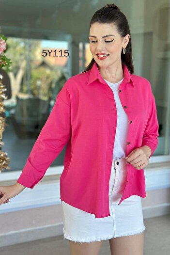 İnce Topuk Cotton Voile Fabric Shirt 5Y115