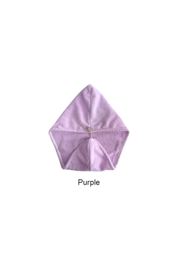Choice Pink Microfiber Hair Towel Wrap for Women, Shower Spa Head Wrap Hair Drying Hat Turban Microfiber Te