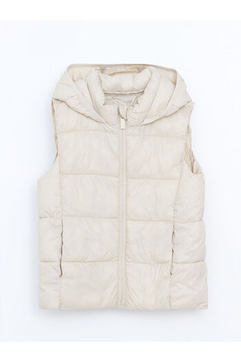LC Waikiki Hooded Girl's Puffer Vest