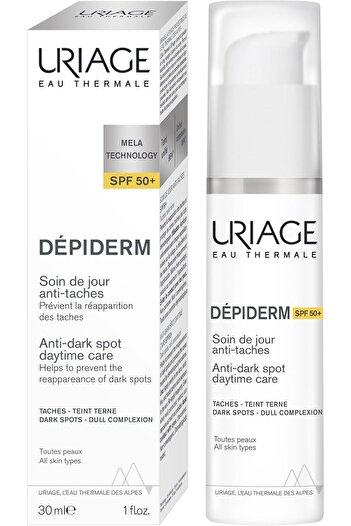 Uriage Depiderm Spf 50+ Anti Brown Spot Day Time Care Cream, 30 ml