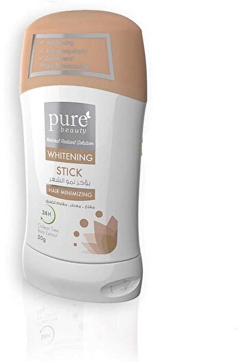PURE BEAUTY Pure beauty Whitening & Hair Growth Inhibitor Antiperspirant Deodorant Stick - 50 g