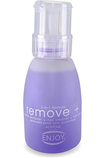Enjoy Remove Polish 237ml Acetone Move (0741) --- Enjoy Nail Polish Remover 237ml Move