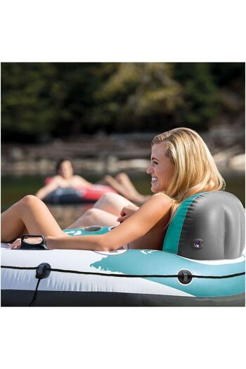 Intex عجلة قابلة للنفخ من شركة Intex River Run (لون أحمر)