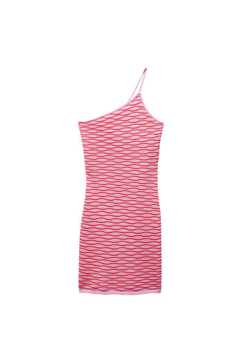 MANGO Woman Pasztell rózsaszín női ruha 67099227