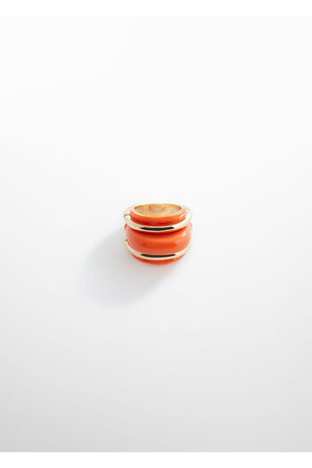 MANGO Woman Women's Coral Ring 67086033