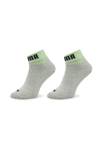 Puma Sada 2 párů unisex vysokých ponožek White Adults
