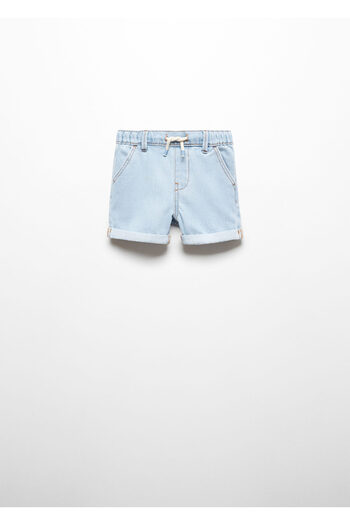 MANGO Woman Light Denim Baby Boy Shorts & Bermuda 67075989
