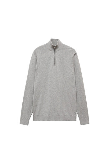 MANGO Woman Pulover gri pentru băiat 67010666