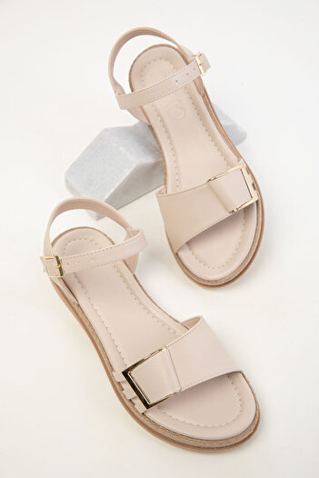 SOHO Beige Women's Sandals 20395