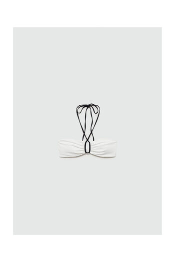 MANGO Woman Contrasting bikini top