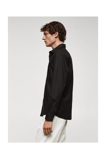 MANGO Man Πουκάμισο από βαμβακερό twill