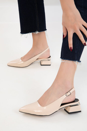 SOHO Ten Patent Leather Women's Classic Heeled Shoes 20402