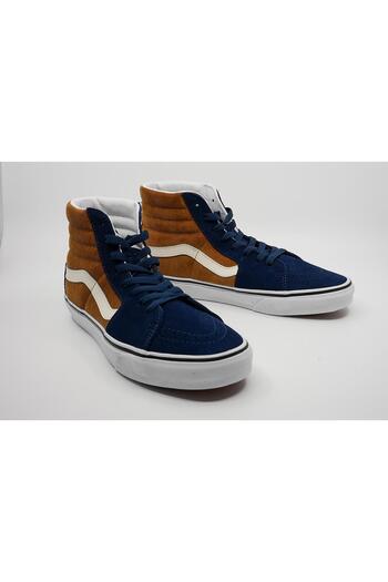 Vans Pantofi UA SK8-Hi pentru bărbați, albastru bleumarin/maro VN0007NS0BO1