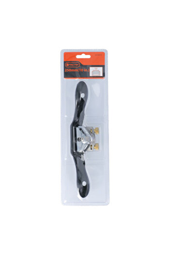 Tactix Epoxy-Coated Carbon Steel Durable and Sturdy Spokeshave 10inch