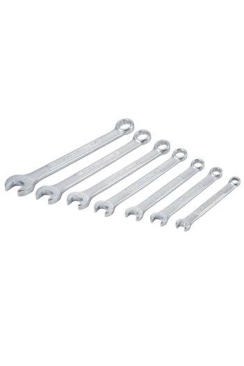 CraftSman 7-Piece Heavy Duty Steel 12-Point Roll-Up SAE Wrench Set