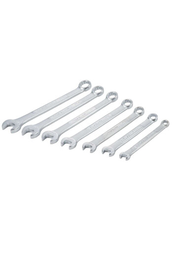 CraftSman 7-Piece Heavy Duty Steel 12-Point Roll-Up Metric Wrench Set
