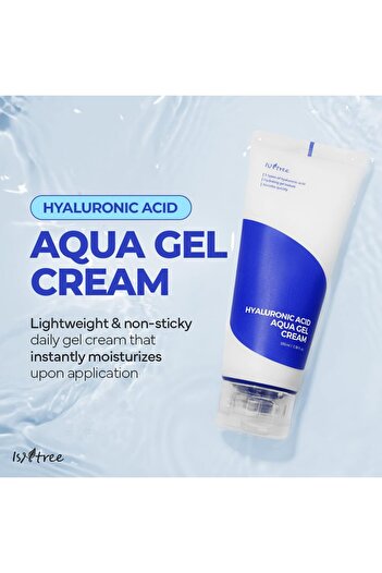 Isntree Hyaluronic Acid Aqua Gel Cream 100ml | Korean Hydrating Gel | Lightweight Moisturizer