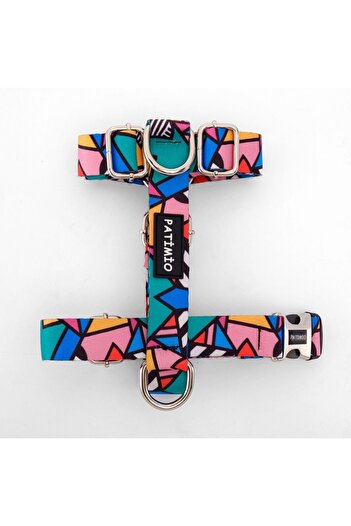 PATİMİO Colorful Köpek Göğüs Tasması