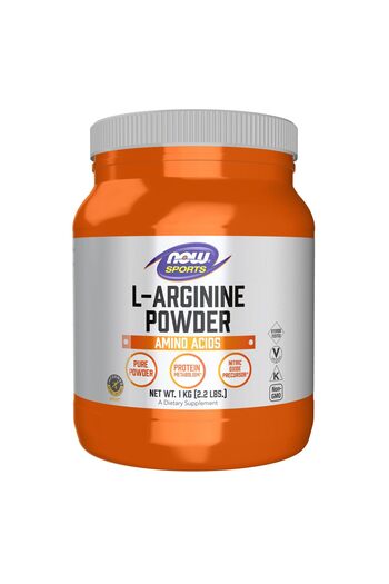 Now Foods Sports Nutrition, L-Arginine Powder, Nitric Oxide Precursor, Amino Acids, 2.2-Pound