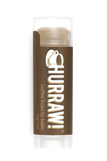 Hurraw ! Coffee Bean Lip Balm: Organic, Vegan, Cruelty-Free, Natural, Made in USA