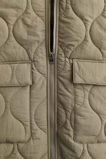 H&M Oversized quilted jacket