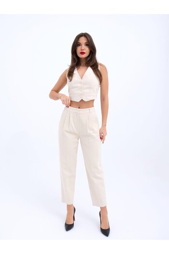 Giyimodam    6917 Pants-Beige