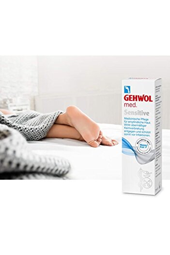 Gehwol Med Sensitive Cream For Foot Skin Moisturiser 75 Ml