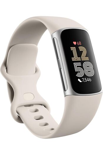 Fitbit Charge 6 Activity Tracker, S & L Bands Included, Obsidian/Black