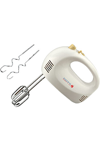 DOTS Portable Electric Hand Blender 250 Watts - White