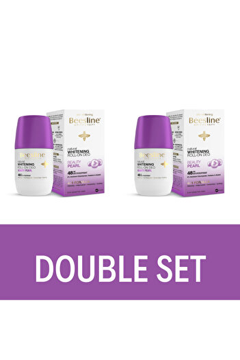 Beesline Whitening Roll-On Deodorant - Beauty Pearl x2