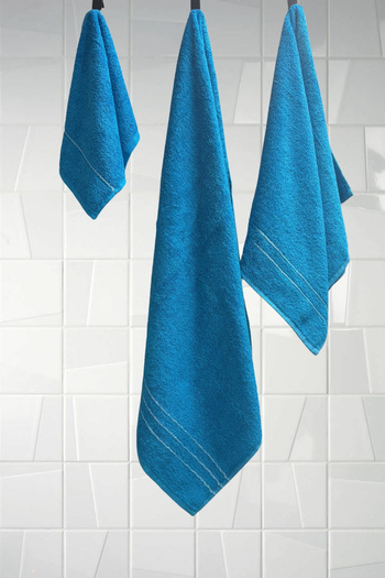 S&R 3-Piece 100% Cotton Bath Towel Set - Bath Towel Set