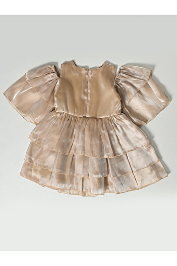 Bella Moda By Styli Sequined Layered Party Dress