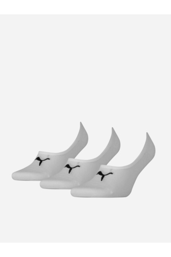 Puma Pack of 3 - Logo Detail Invisible Socks