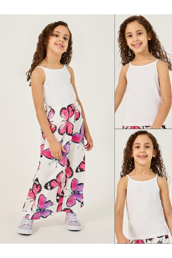 Styli Pack of 2 - Solid Cotton Cami