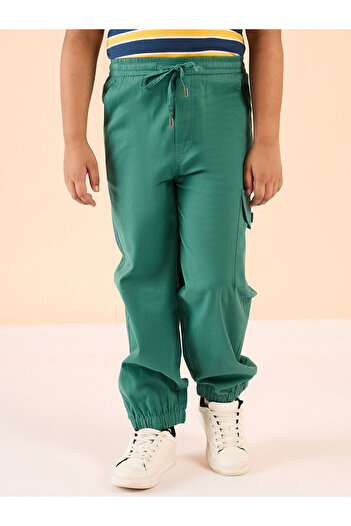Stylo Bug By Styli Solid Drawstring Waist Cargo Joggers