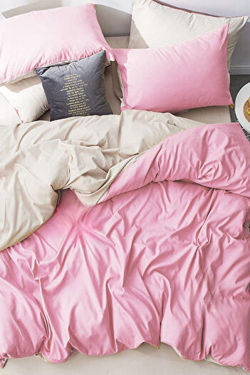 Casa Carina Ranforce Double Elastic Sheet Duvet Cover Set