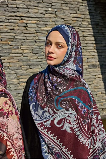 Modakaşmir Meknes Pattern Lina Shawl