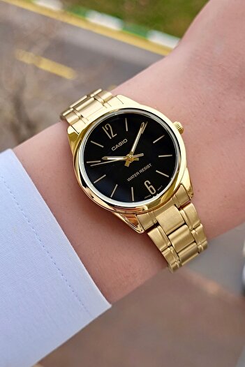 Casio Women's Wristwatch with Dial Black Cord Yellow Color Guarantee