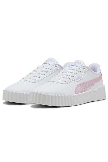 Puma Carina 3.0 Blurry Dreams Jr 400607-01 Women's Sports Shoes White