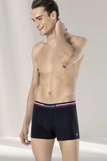 Pierre Cardin Men's Cotton Boxer Set 3 Pieces Gray - Blue - Red L1.Pc.0042.0A.12.11