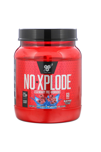 BSN NO-Xplode, Blue Raspberry, 60