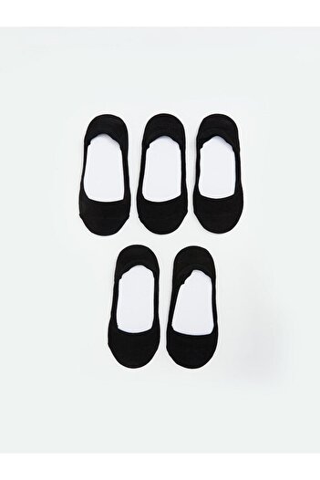 LC Waikiki Lcw Dream Women's Plain Ballerina Socks 5-Pack