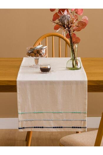 LC Waikiki Lcw Home Mixed Line Embroidered Runner 45X150 cm