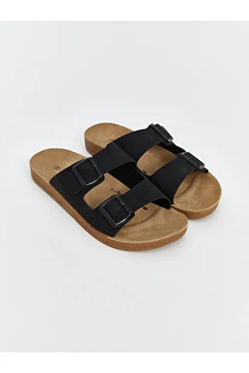 LC Waikiki Ανδρικές παντόφλες διπλής ζώνης LCW STEPS