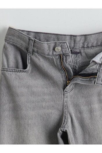 LC Waikiki LCW Kids  Beli Ayarlanabilir Lastikli Erkek Çocuk Jean Pantolon