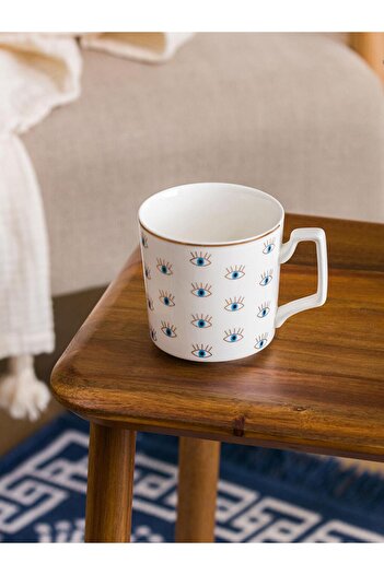 LC Waikiki Lcw Home Eye Printed Porcelain Mug 360 ml