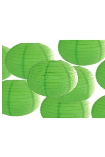naque Decorative Chinese Lantern – Paper Lamp – Green