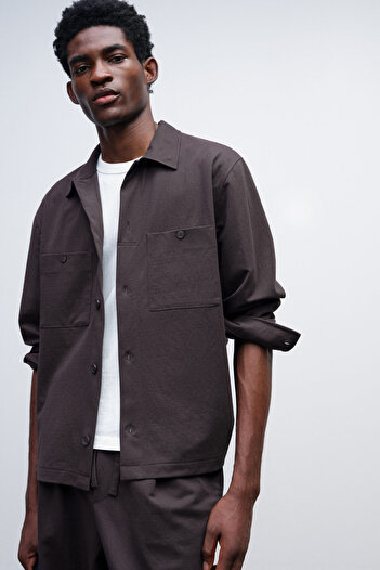 H&M Utility Gömlek Regular Fit