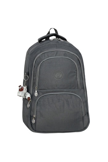 Kingston Hill Crinkle Fabric Lightweight Backpack - Suitable for School/Daily Use, Waterproof, Multi-Compartment